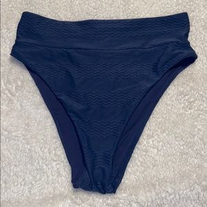 Aerie high cut cheeky/ hi waist bikini